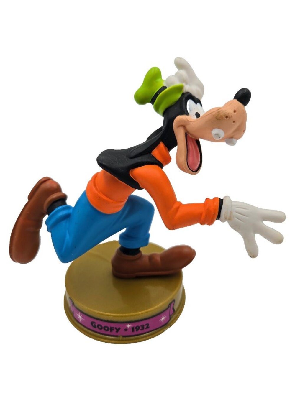 Goofy 2002 McDonald’s Walt Disney World 100 Years Of Magic 1932 Figurine Toy Hap